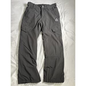 Gerry Snow Pants Men's Size Medium Fleece Lined Stretch Ski Snowboarding Black